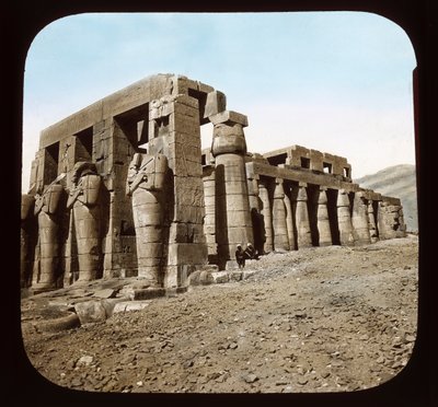 Thebes - Ramesseum by American Photographer